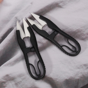 Ceramic industry U-shaped scissors, cross-stitch thread <b>trimmers</b>, sewing thread <b>trimmers</b>, fishing line insulated textile - Product Image 1