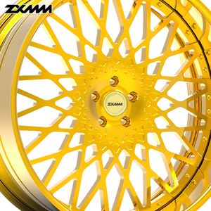 ZXMM Deep <span class=keywords><strong>Lip</strong></span> Dish Roue en alliage forgé Personnalisation dorée 20 22 24 26 pouces Voiture de tourisme 5x120 6*139.7 pour roues Jeep - Product Image 2