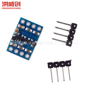 Module de conversion de tension 2 canaux Hongweichuang IIC UART SPI 3.3V vers 5V, carte de conversion de niveau - Product Image 1
