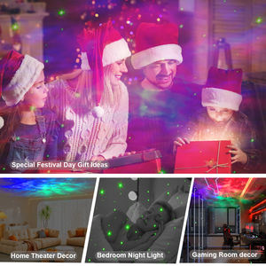 מפעל oem odm אסטרונאוט ערבולה וגלקסיה עם rgb הוביל לילה אור אור לבן שליטה מרחוק ליישום חדר שינה - Product Image 5