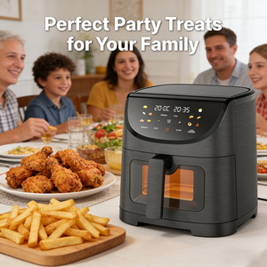 Friteuse <span class=keywords><strong>sans</strong></span> huile et faible en gras, multifonctionnelle, four de cuisine personnalisé, cuisinière électrique – Vente directe usine - Product Image 2