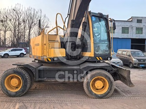 Excavadora de Ruedas Usada VOLVO EW145B, Excavadora de Orugas de 15 Toneladas, de Alta Eficiencia, Excavadoras de Segunda Mano en Venta - Product Image 5