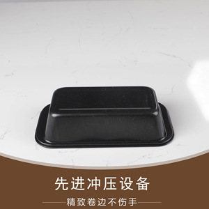 Rectangular Carbon Steel Loaf Pan 25.7x13x6.5 Cm Oven Safe Baking Dish For Bread Cake Mold Household Use - Product Image 2