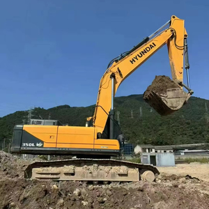 Tracteur à chenilles d'occasion HYUNDAI 350LVS d'origine coréenne, peinture d'origine, pour travaux de construction, à vendre - Product Image 1