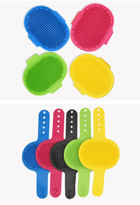 Dernière brosse en silicone magique mignonne pour chats et chiens Brosses de bain Massage pour animaux de compagnie Brosses de bain flottantes pour cheveux - Product Image 6