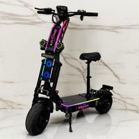 Trottinette électrique tout-terrain pliable de 14 pouces, deux roues, G14 Swift Escooter, 72V 10000W 15000W, double moteur, trottinette électronique pour adultes