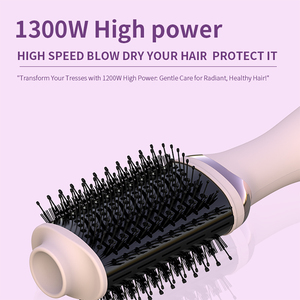 Secador de Pelo Iónico Profesional con <span class=keywords><strong>Cepillo</strong></span>, Plancha Caliente Giratoria y Rizador de Aire Caliente para Salón y Hotel con Difusor - Product Image 6