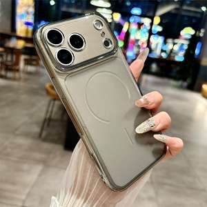 Coque pour iPhone 16 Pro Max, mate, couleur unie premium, grande fenêtre, protection intégrale, antichoc - Product Image 4