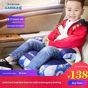 Siège auto <span class=keywords><strong>rehausseur</strong></span> pour enfant <span class=keywords><strong>3</strong></span>-12 ans, portable, interface <span class=keywords><strong>Isofix</strong></span> rigide, plastique, capacité de charge 15-36 kg - Product Image 2
