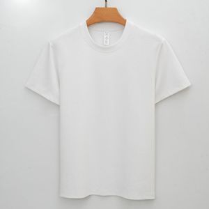 T-shirt da uomo OEM ODM in Lyocell Tencel mercerizzato e cotone, a doppio strato, anti-piega, fresco al tatto, a maniche corte - Product Image 6