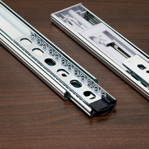 Phật Sơn Cung Cấp 45Mm Đầy Đủ Mở Rộng <span class=keywords><strong>Ball</strong></span> Bearing Mềm Đóng Ngăn Kéo Trượt Đường Ray Với Cơ Chế Mùa Xuân Đôi - Product Image 4