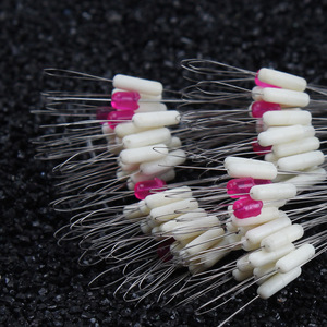 Cuentas de Silicona Aohu en Forma de Cilindro, 21 Piezas, Cuentas de Posicionamiento para Línea de Pesca, Accesorio para Montaje de Línea Principal - Product Image 2