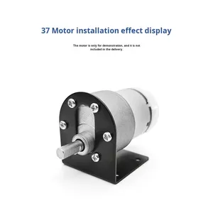 Xtark XT-0000 gb25 gb37 TT l-loại khung động cơ 37 Mét DC bánh có động cơ 520/310/370 sơn tĩnh điện - Product Image 5