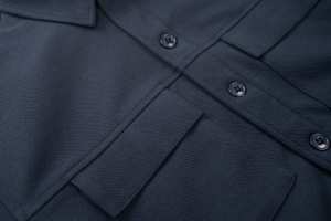 Veste chemise <span class=keywords><strong>matelassée</strong></span> pour <span class=keywords><strong>homme</strong></span> - Style utilitaire à boutons avec poches poitrine - Product Image 5