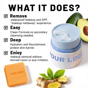 Ensemble <span class=keywords><strong>Savon</strong></span> et Baume Nettoyant Doux à l'Huile de Curcuma pour Soins de la Peau Nourrissants en Profondeur Marque Privée - Product Image 5
