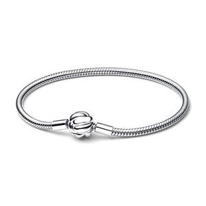 Charmes et pendentifs en argent sterling 925 certifiés GDTC, chaîne en os de serpent à nœud cœur, adaptés aux bracelets, unisexe, pour un usage quotidien, bijoux DIY - Product Image 2