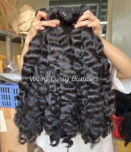 100% brut vietnamien birman cheveux bouclés vendeur cuticule aligné cambodgien cheveux bruts faisceaux os droit Extensions de cheveux humains - Product Image 2