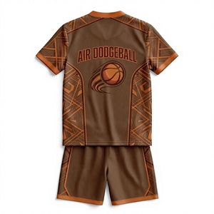 Uniformes de dodgeball compétitifs pour hommes et vêtements de sport d'équipe personnalisés avec design et impression sur mesure - Product Image 2