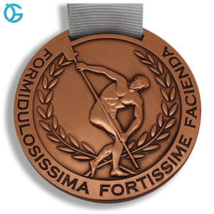 Cugle clásico personalizado artesanía de Metal de <span class=keywords><strong>estrella</strong></span> de cinco puntas de la medalla - Product Image 2