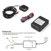 Kit Adaptor Sensor Speedometer GPS Universal 10hz untuk Mobil, Truk, Kapal, Pengukur Kecepatan GPS
