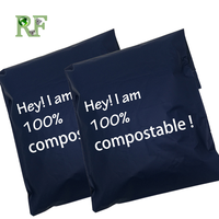 Sacs en plastique biodégradables avec logo couleur à personnaliser, pour la livraison, l'emballage, A4, a5taille