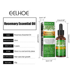 Huile essentielle de romarin biologique pour <span class=keywords><strong>cheveux</strong></span> abîmés, soin nourrissant doux, stimulant la croissance des <span class=keywords><strong>cheveux</strong></span>, produit de beauté sans produits chimiques - Product Image 6