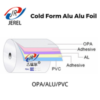JEREL Blister Cold Forming ALU ALU Bottom Foil 130-170micron pour l'emballage de comprimés ou de capsules