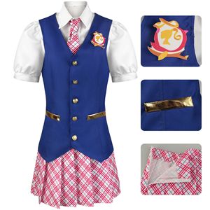 Conjunto de Uniforme Escolar de la Academia Fala Princess para Niñas, Disfraz Infantil para Representaciones Escénicas, Delansie Tejido Sin Etiqueta - Product Image 2