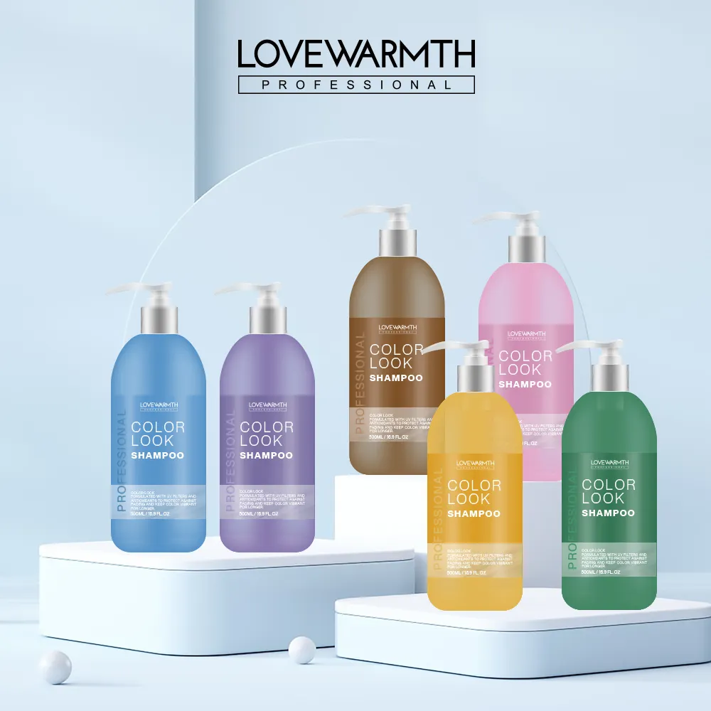 Gesundes Color Lock Color Conserve Shampoo Sulfat freies Farb schutzs hampoo für alle Haar typen