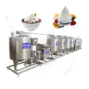 Procesadores de lácteos/leche industriales ORME Fruit Yogurt 100 L Proceso de fabricación Máquina para hacer yogur