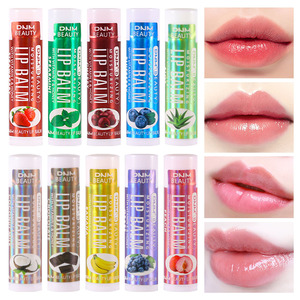 Feuchtigkeit spendend Farblos Anti-Trockenheit und Rissbildung Fade Lip Lines Männer und Frauen Lippen pflege Aloe 3,5g Lippen balsam - Product Image 1