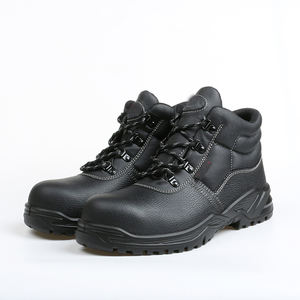 Antiscivolo scarpe di sicurezza di base punta in acciaio per lavoratori in pelle stivali da <span class=keywords><strong>lavoro</strong></span> con puntale per uomo - Product Image 3