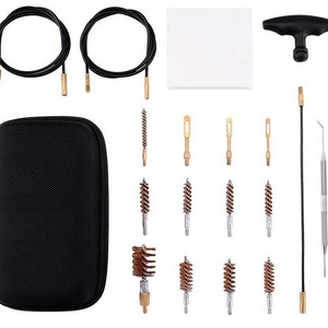 Kit de brosses pour canon de pistolet en fil de cuivre, poignée en acier inoxydable, outil de nettoyage multifonctionnel pour l'entretien et la réparation des armes à feu - Product Image 5