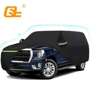 Fundas para Automóviles Chevrolet Tahoe 2007-2024, Resistentes, Impermeables, Protección Contra Sol, Lluvia, Rayos UV, Polvo y Nieve, Funda Exterior con Cierre de Cremallera para la Puerta - Product Image 1