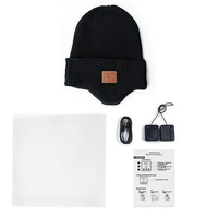 Casquette Bluetooth personnalisée unisexe avec écouteurs sans fil, haut-parleur stéréo et micro intégrés, chapeau Bluetooth chaud