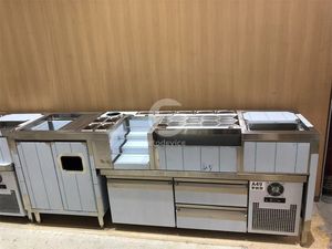 สถานีค็อกเทลสแตนเลสพรีเมียม บาร์ค็อกเทลกลางแจ้งพร้อมตู้เย็น - Product Image 2