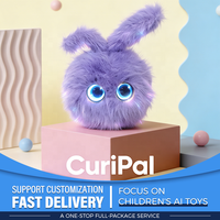Ours intelligent IA compagnon avec interaction vocale multilingue ChatGPT, yeux couleur LCD, rembourrage en coton PP, cadeau éducatif pour enfants