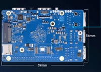 Orange Pi 5 Pro 8 Go LPDDR5 Ordinateur monocarte Android RK3588S Kit de développement M2.0 Wifi5.0-BT5 avec prise en charge SSD