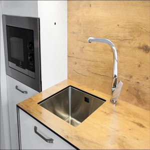 Tablero <span class=keywords><strong>Formica</strong></span> Hpl de 0,8mm de grano de madera de diseño moderno para armario de <span class=keywords><strong>cocina</strong></span> con <span class=keywords><strong>encimera</strong></span> de <span class=keywords><strong>cocina</strong></span> Hpl - Product Image 1