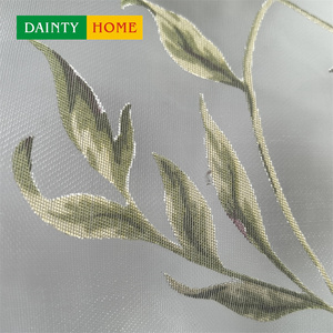 Venta al por mayor elegante hogar dormitorio francés americano bordado flor lujo <span class=keywords><strong>cortinas</strong></span> transparentes para la <span class=keywords><strong>casa</strong></span> - Product Image 6
