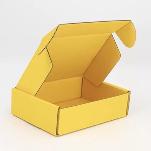 Miễn Phí Mẫu Có Thể Tái Chế Sang Trọng Tùy Chỉnh Tái Sử Dụng Vận Chuyển Bưu Phẩm Hộp Từ Đóng Cửa Bốn Màu In Ấn Kraft Giấy Sóng - Product Image 1