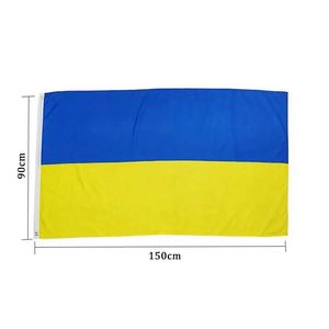 Banderas Ucranianas Personalizadas de Poliéster 68D de Alta Calidad, 3x5 pies (90x150cm), al por Mayor y a Bajo Precio - Product Image 5