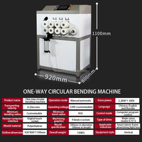 Cintreuse de tuyau circulaire CNC automatique pour l'aluminium et l'acier inoxydable pour cintreuse de tuyau de cadre d'armoire