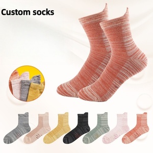 Wholesale men's athletic socks breathable cotton <b>ankle</b> socks solid color low top mid top custom design sports socks - Product Image 1