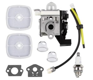 Kit d'entretien de carburateur pour débroussailleuse Echo SRM-<span class=keywords><strong>225</strong></span> PAS-<span class=keywords><strong>225</strong></span> GT-<span class=keywords><strong>225</strong></span> PE-<span class=keywords><strong>225</strong></span> Weed-Eater avec filtre à air, tuyau d'alimentation et carburateur RB-K93 - Product Image 1