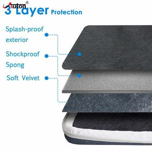 Custom Polyester Laptop Sleeve <strong>Case</strong> For MacBook IPad <strong>Computer</strong> Waterproof 13 13.3 14 15.6 Inches Puffy Bags Lining Padded - Product Image 4