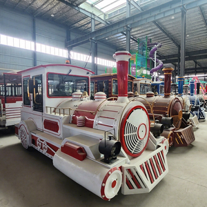 Nouveau design, train électrique sans rail, style vintage, pour fêtes intérieures et extérieures, à vendre - Product Image 1