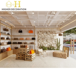 Sang Trọng Túi Cửa Hàng Thiết Kế Tùy Chỉnh Túi Xách Hiển Thị Đứng Chất Lượng Cao Có Thể Điều Chỉnh Bằng Gỗ Hiển Thị Giá Cho Túi Xách Cửa Hàng Showcase - Product Image 3