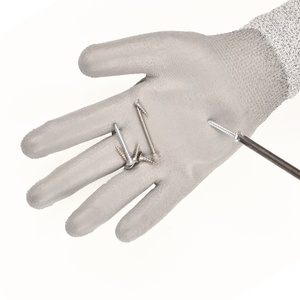 Luvas Pesadas Corte de Trabalho Abate Anti-corte Luvas HPPE Palma Segurança HPPE Trabalho corte luvas nível 5 revestimento de palma - Product Image 4