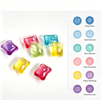 Lessives en capsules concentrées 15g à chambre unique avec perles de parfum pour linge du fabricant